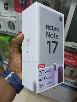 New Xiaomi Redmi Note 17 4G 256 GB Black