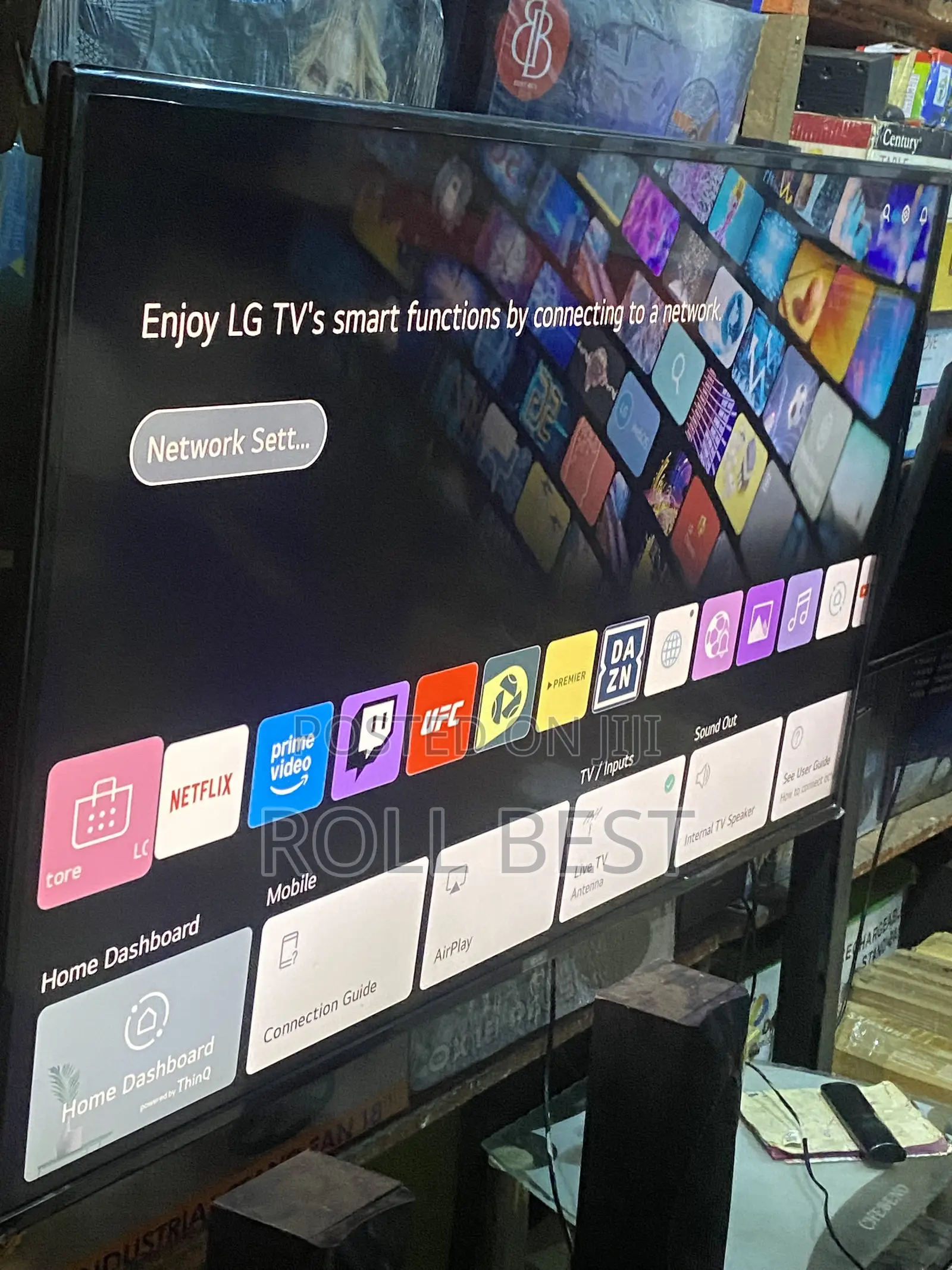 65 Inch LG TV Smart