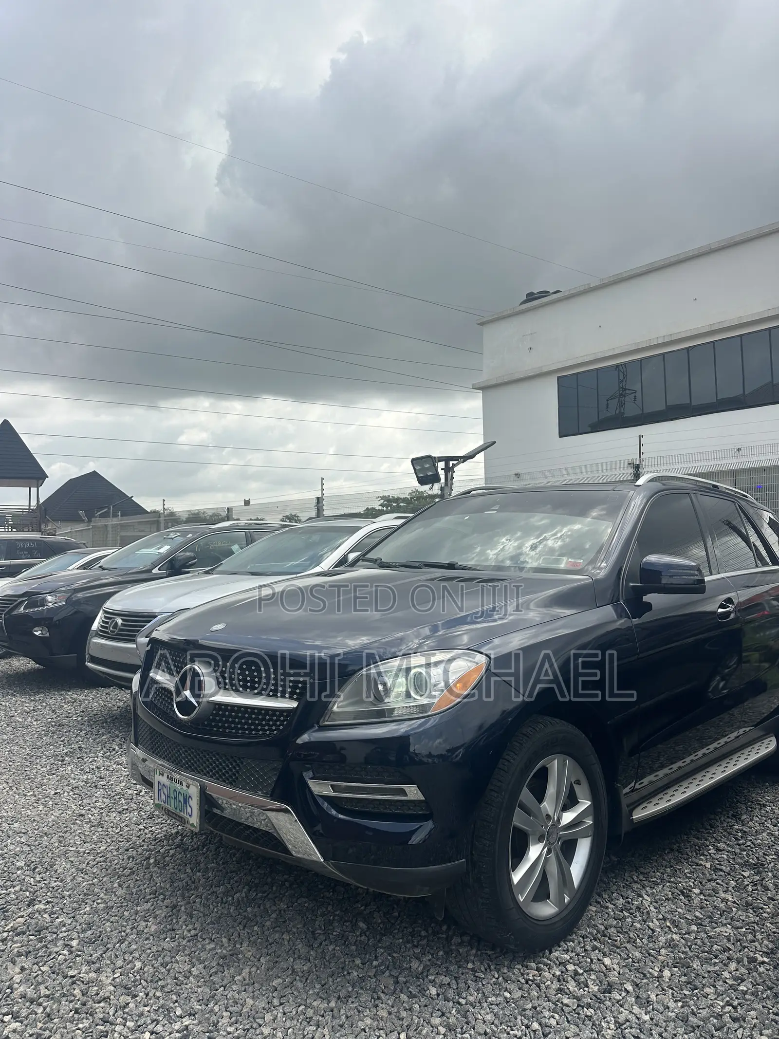 Mercedes-Benz M Class 2014 Blue