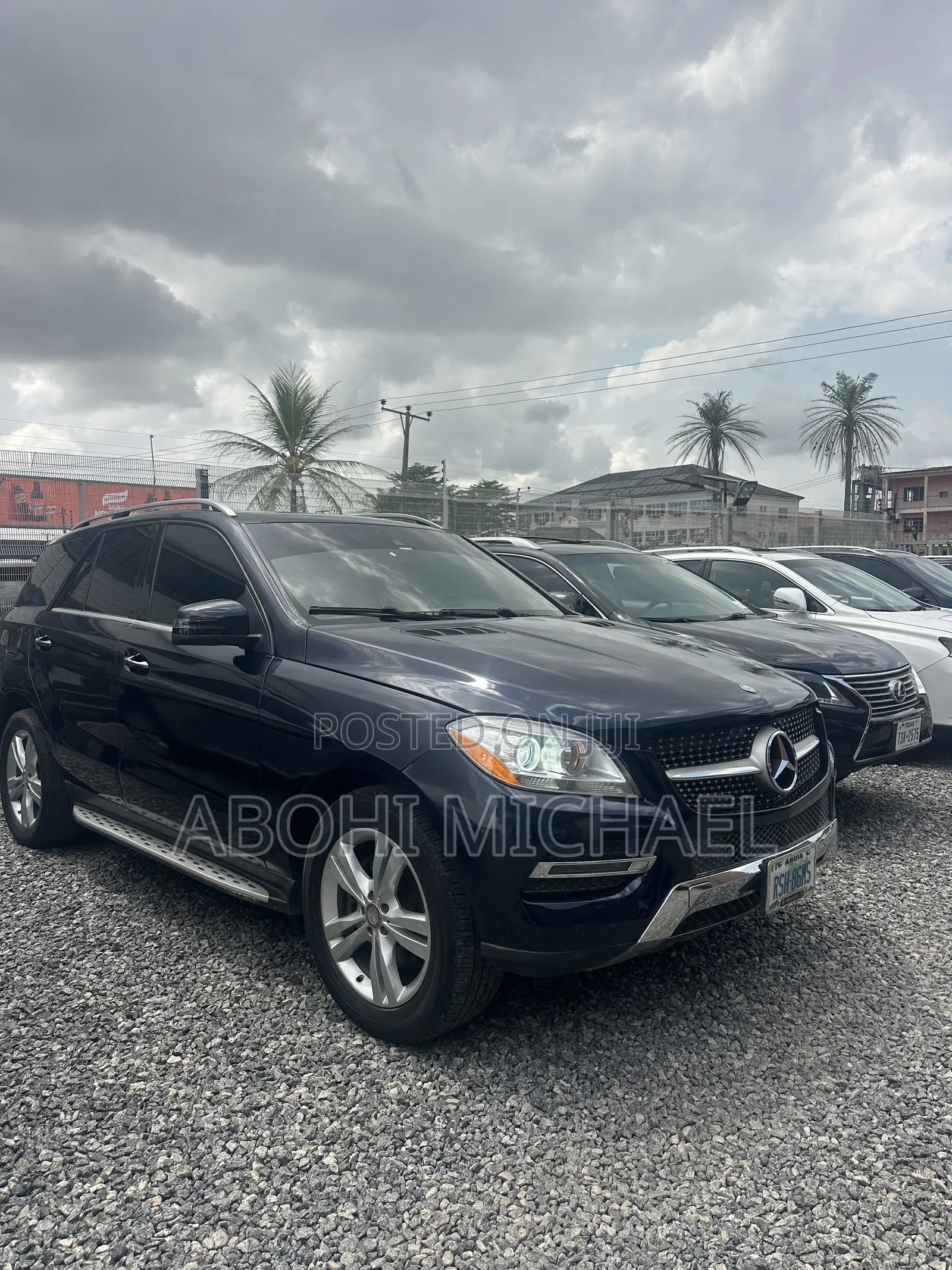 Mercedes-Benz M Class 2014 Blue