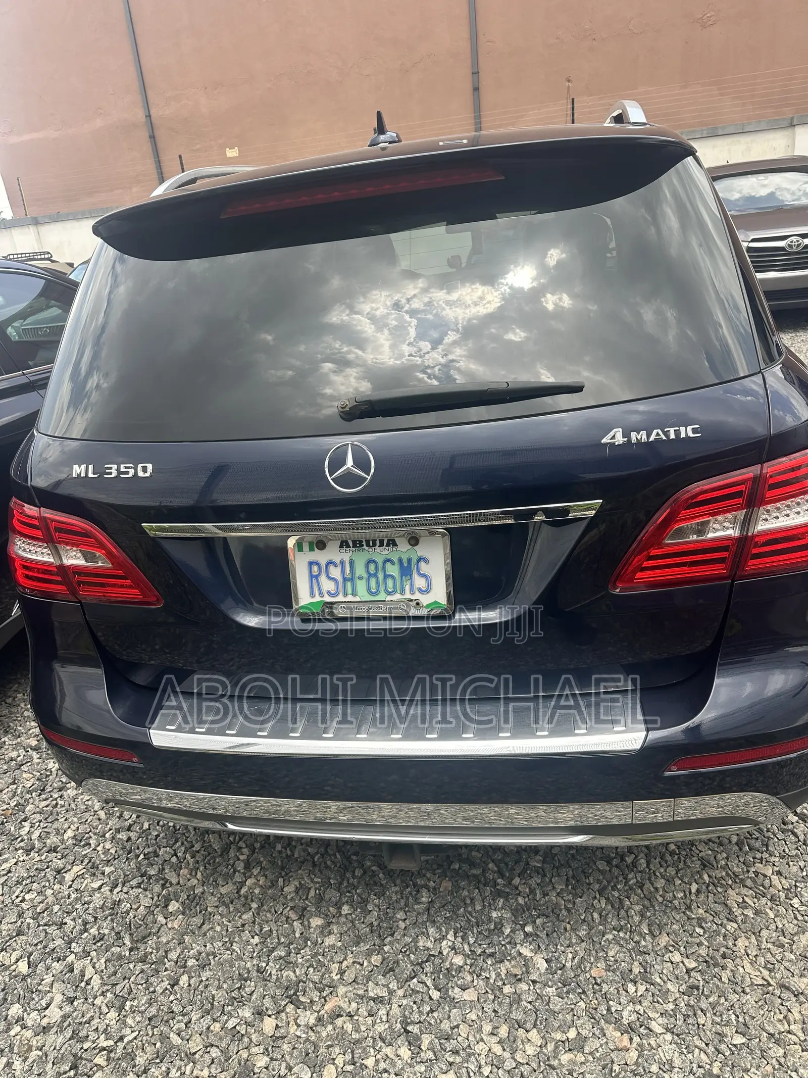 Mercedes-Benz M Class 2014 Blue