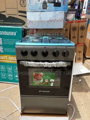 Tamashi 50/50 4 Burners Gas Cooker