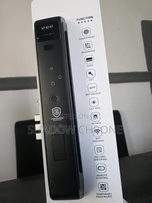 Smart Security Door Lock With Password, Card & Key Access