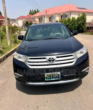Toyota Highlander V6 2009 Black