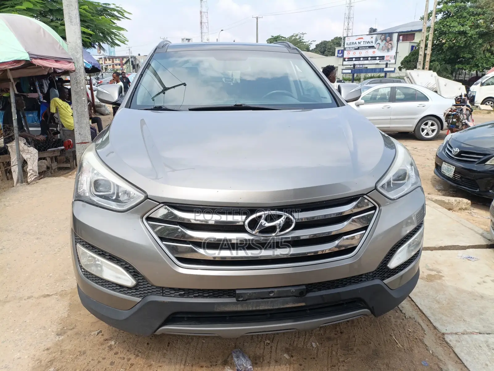 Hyundai Santa Fe 2015 Gray