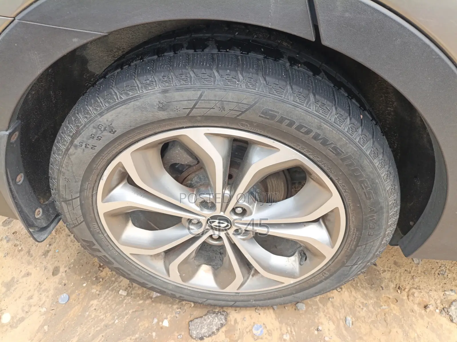 Hyundai Santa Fe 2015 Gray