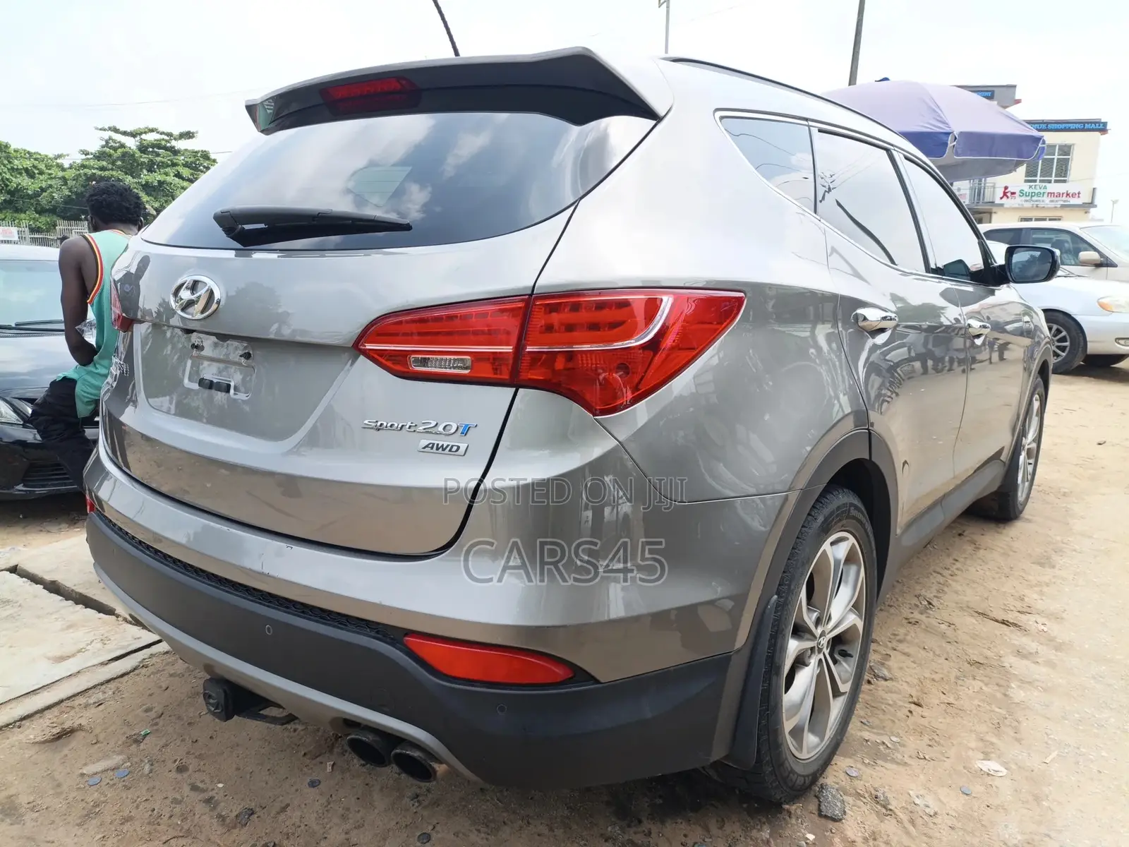 Hyundai Santa Fe 2015 Gray