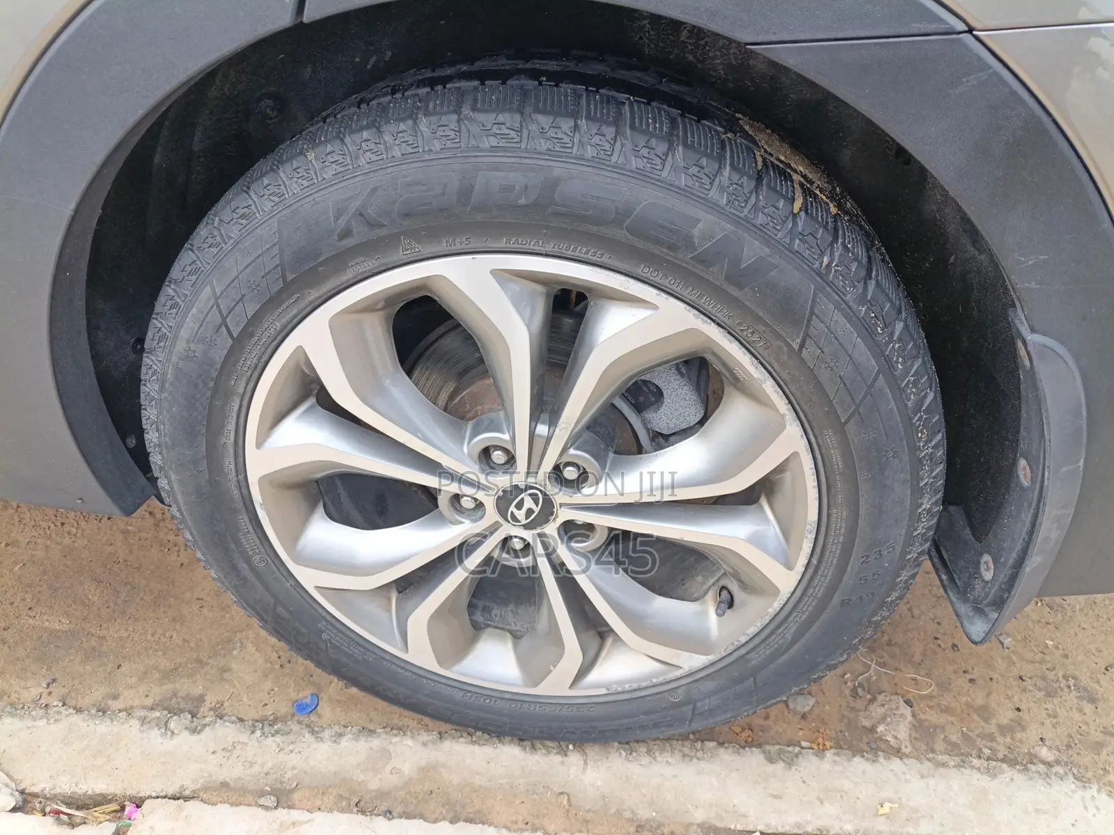 Hyundai Santa Fe 2015 Gray