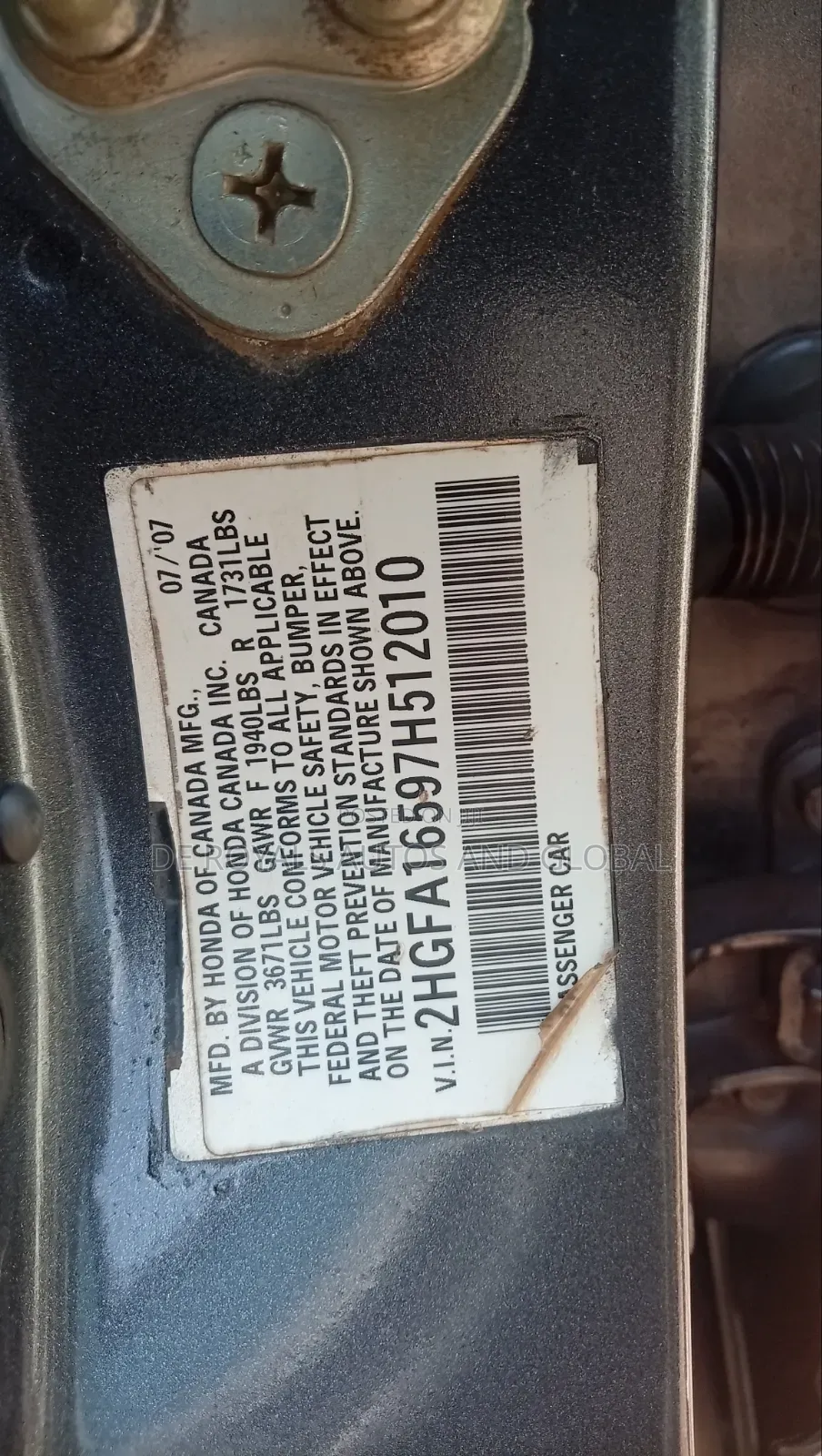 Honda Civic 2008 Gray