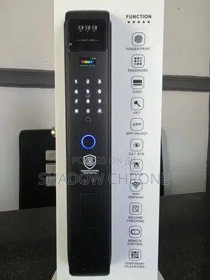 Digital Door Lock With Fingerprint, Face ID & Wi-Fi Option