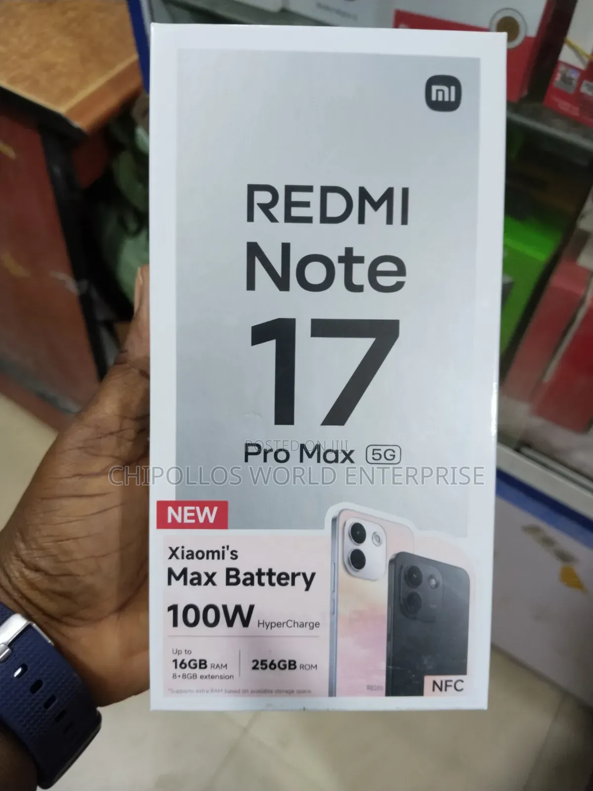 New Xiaomi Redmi Note 17 Pro Max 256 GB Black
