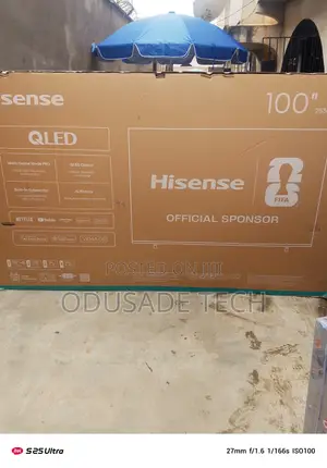 Hisense 100 Inch Television With Smart Connectivity