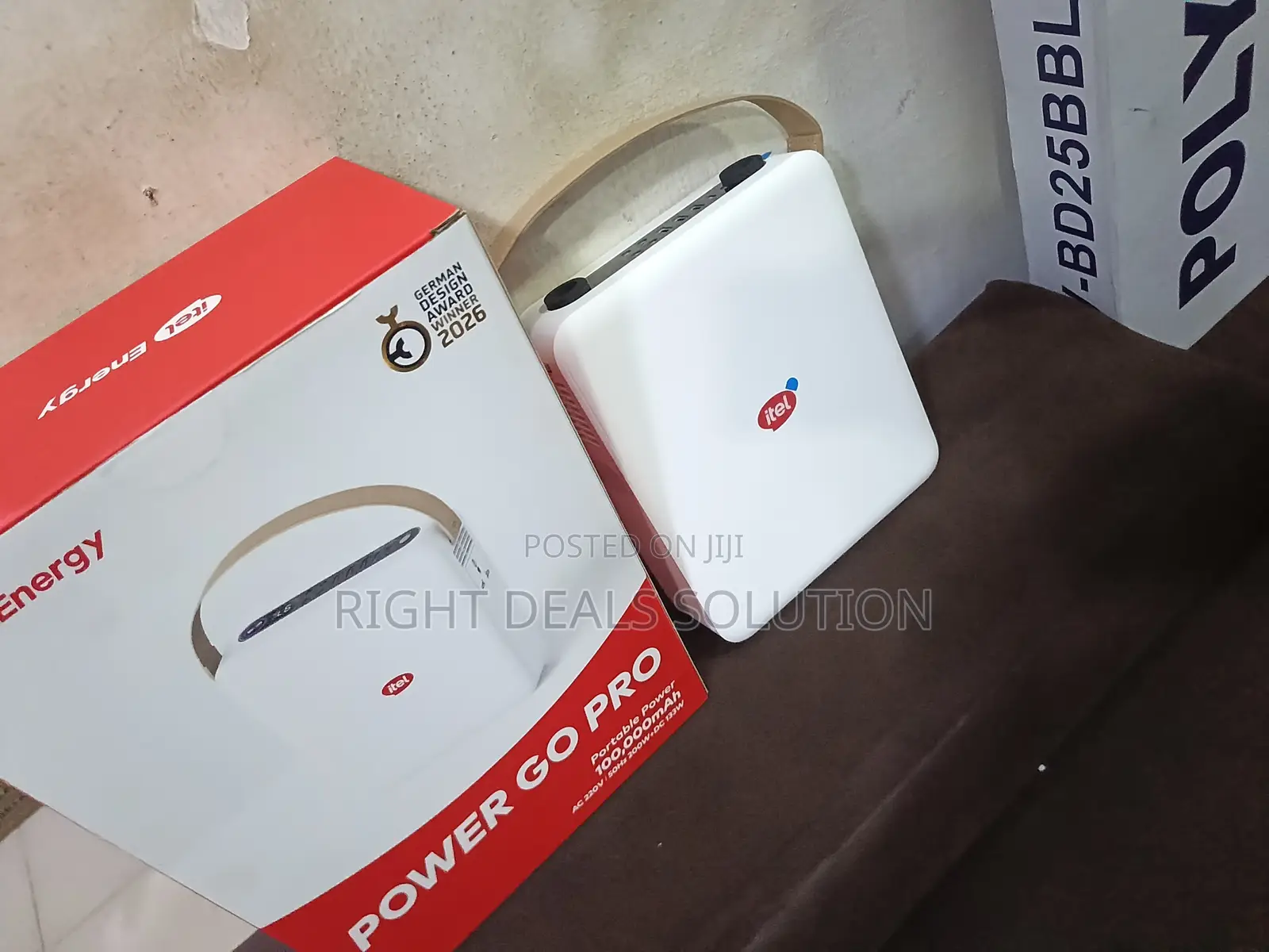 Itel PowerGo Pro Rechargeable Electricity Backup Unit
