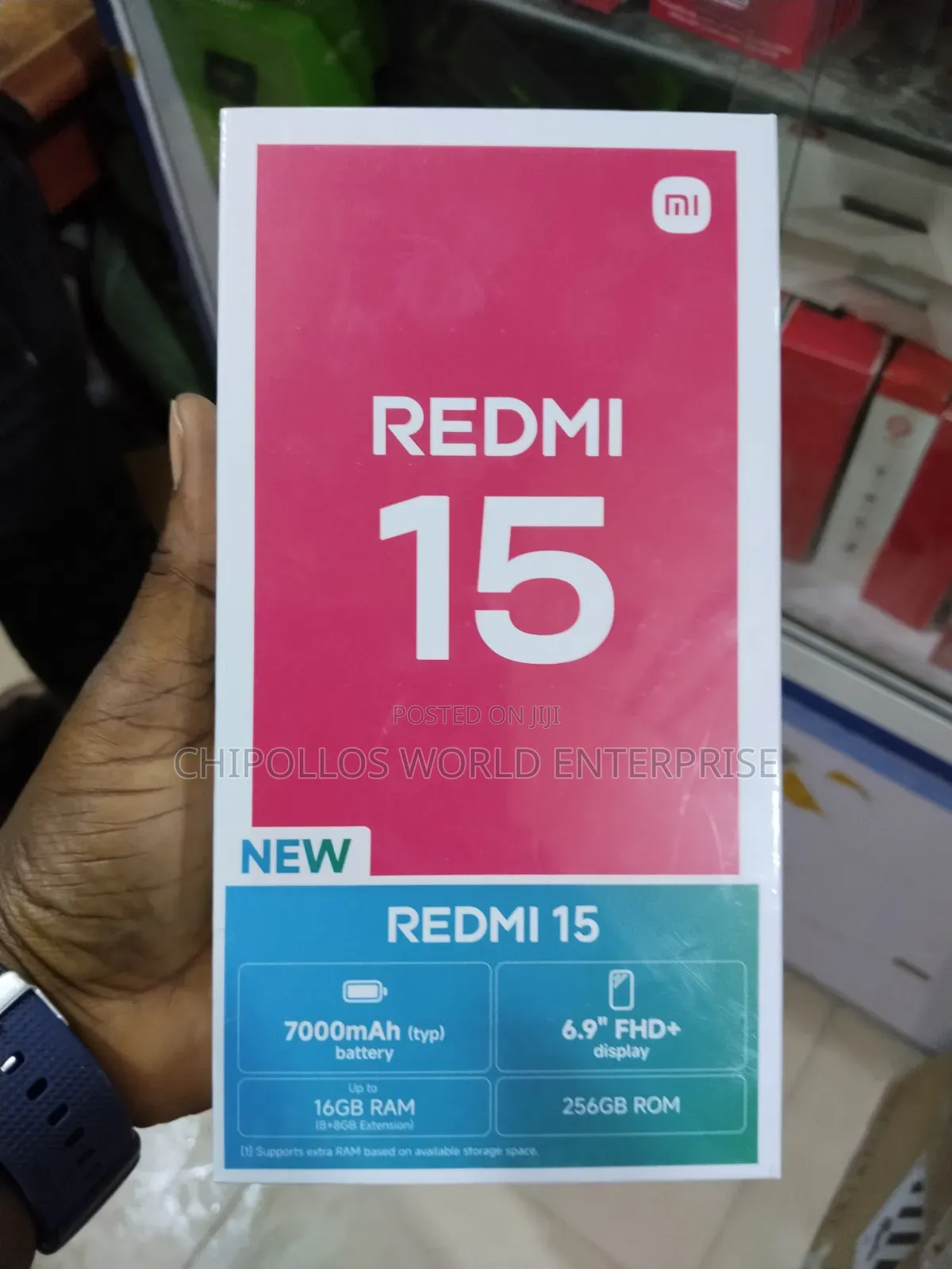 New Xiaomi Redmi 15 256 GB Black