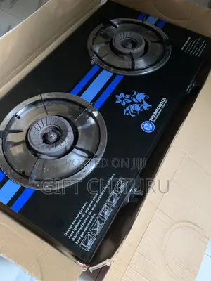 Glass Cooker With Two Burner