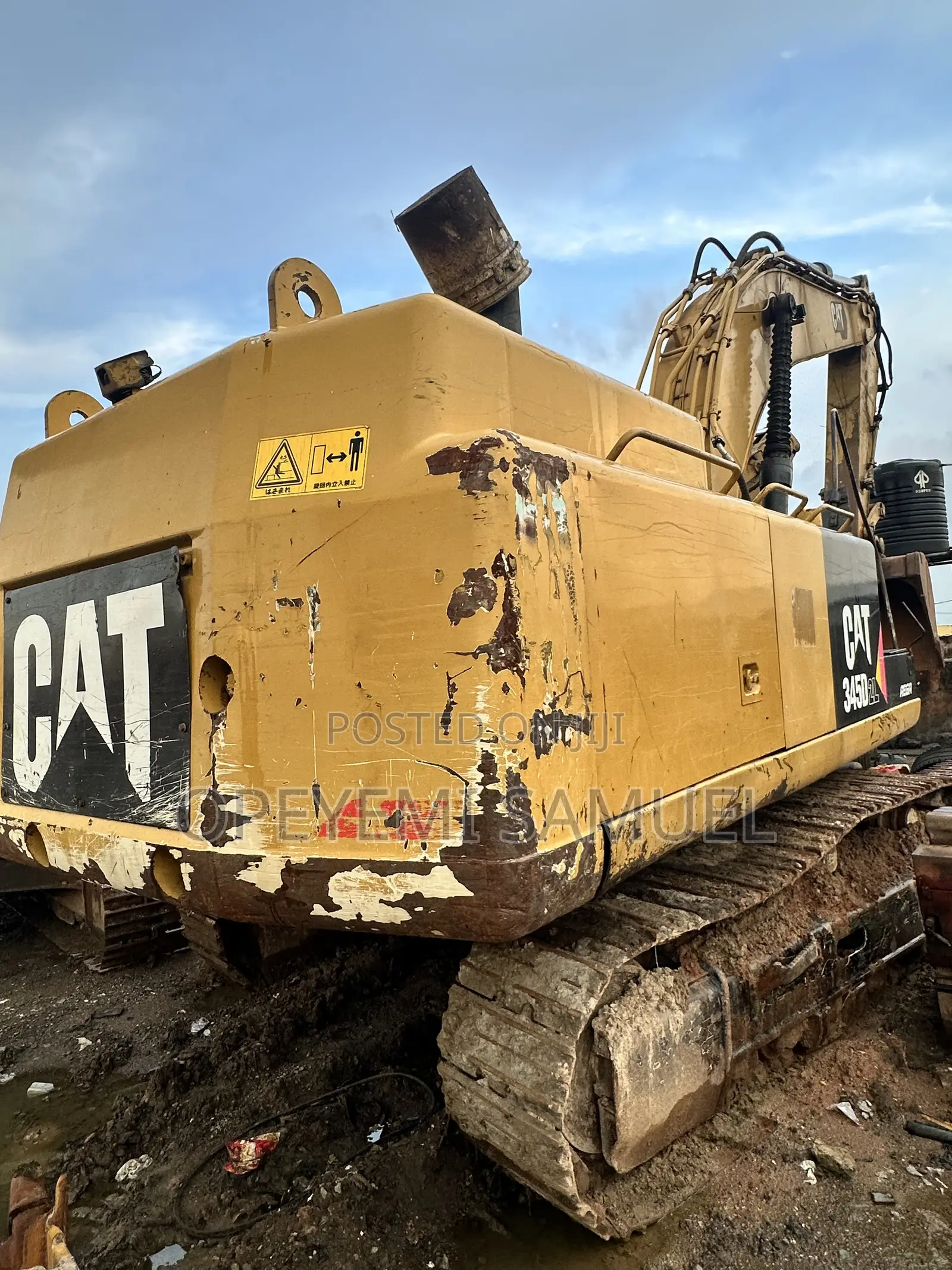 Caterpillar Excavator 345D2L