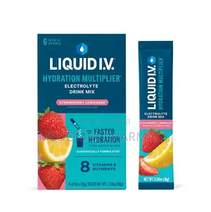 Liquid I.V. Hydration Multiplier Strawberry Lemonade - 8 Sachets
