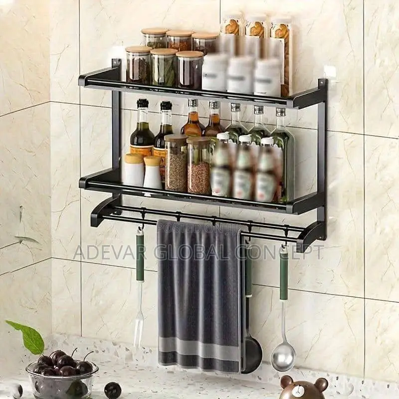 2tiers Kitchen Shelf Storage Rack