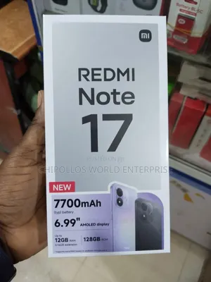 New Xiaomi Redmi Note 17 4G 128 GB Black