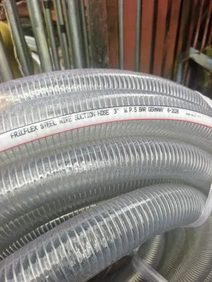 Heavy Duty 3" Flexible Transparent Hose With Wire