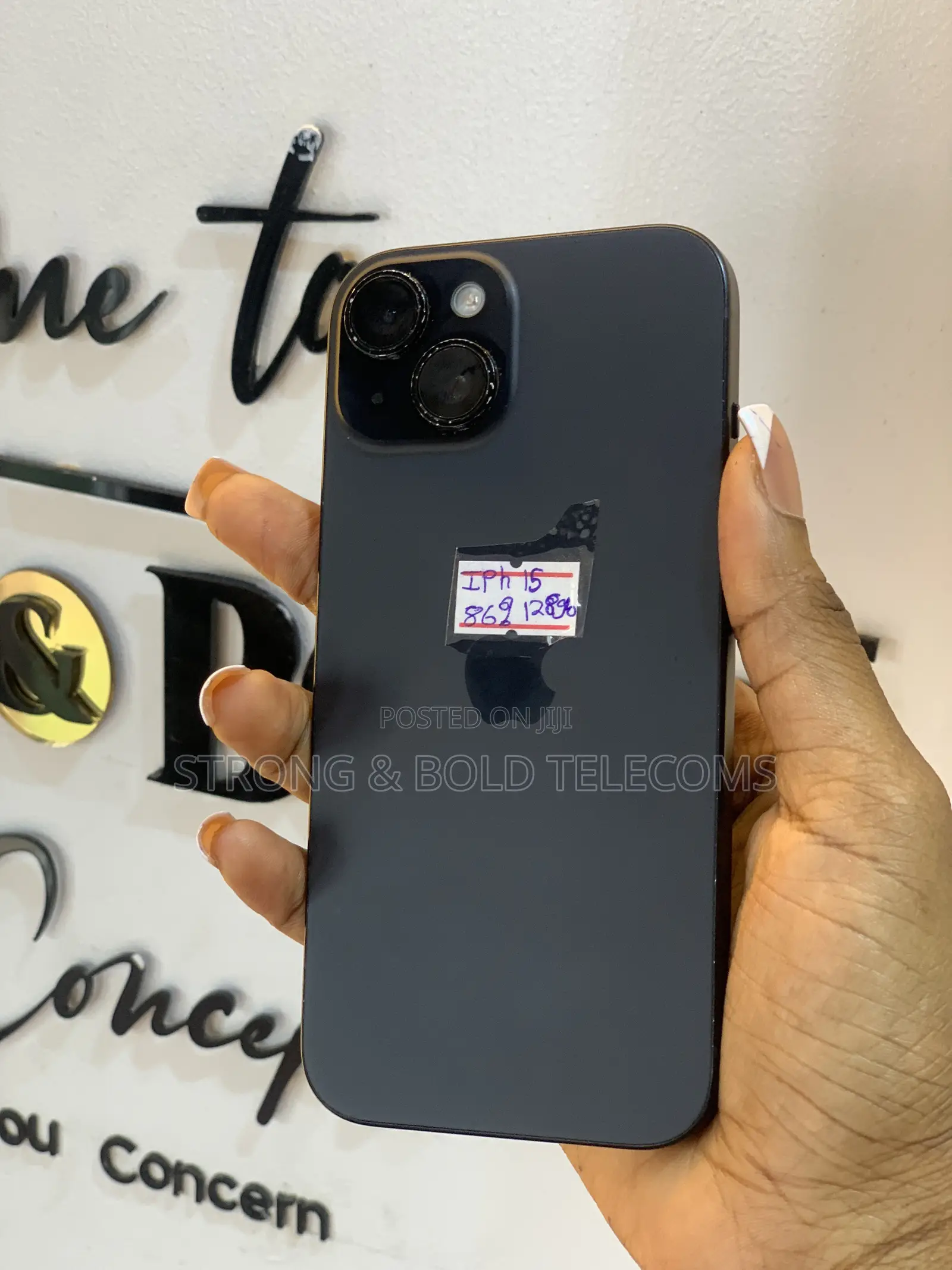 Apple iPhone 15 128 GB Black