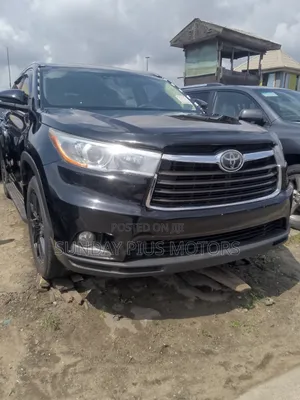 Toyota Highlander Limited V6 4x4 (3.5L 6cyl 6A) 2016 Black