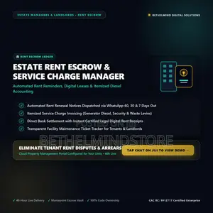 Estate Rent Escrow & Facility Service Charge Manager Portal