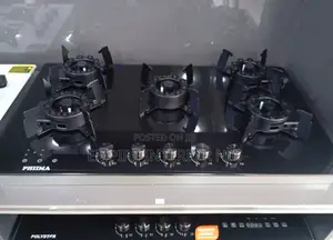 Phiima 5 Burners Flip-Up Gas Cooker