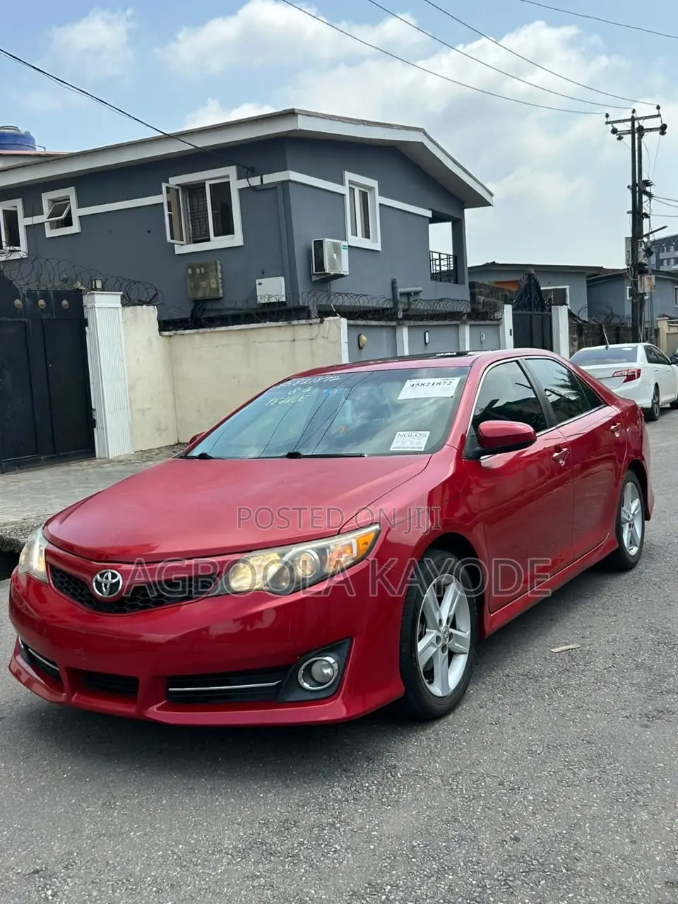 Toyota Camry 2012 Red