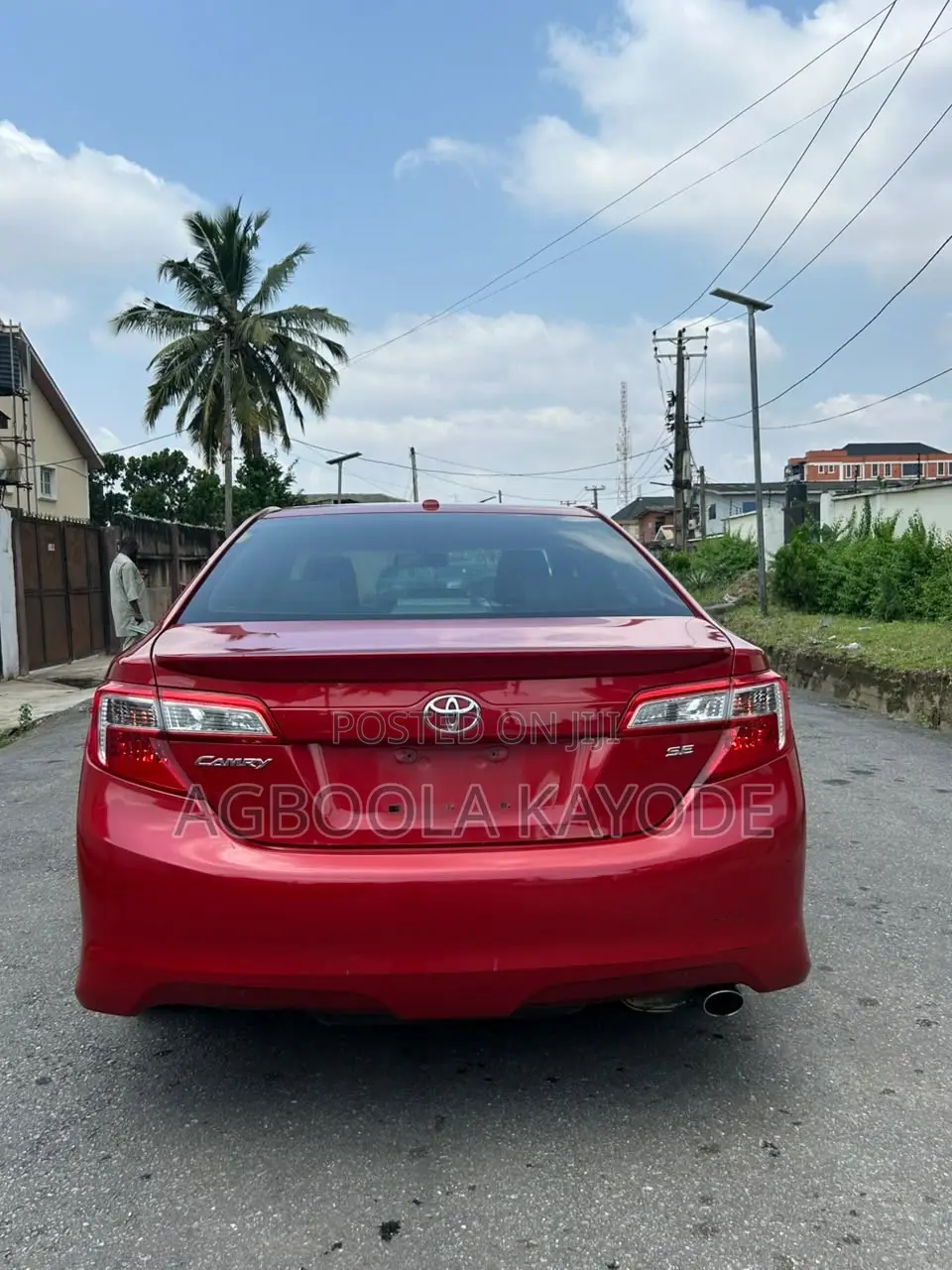 Toyota Camry 2012 Red
