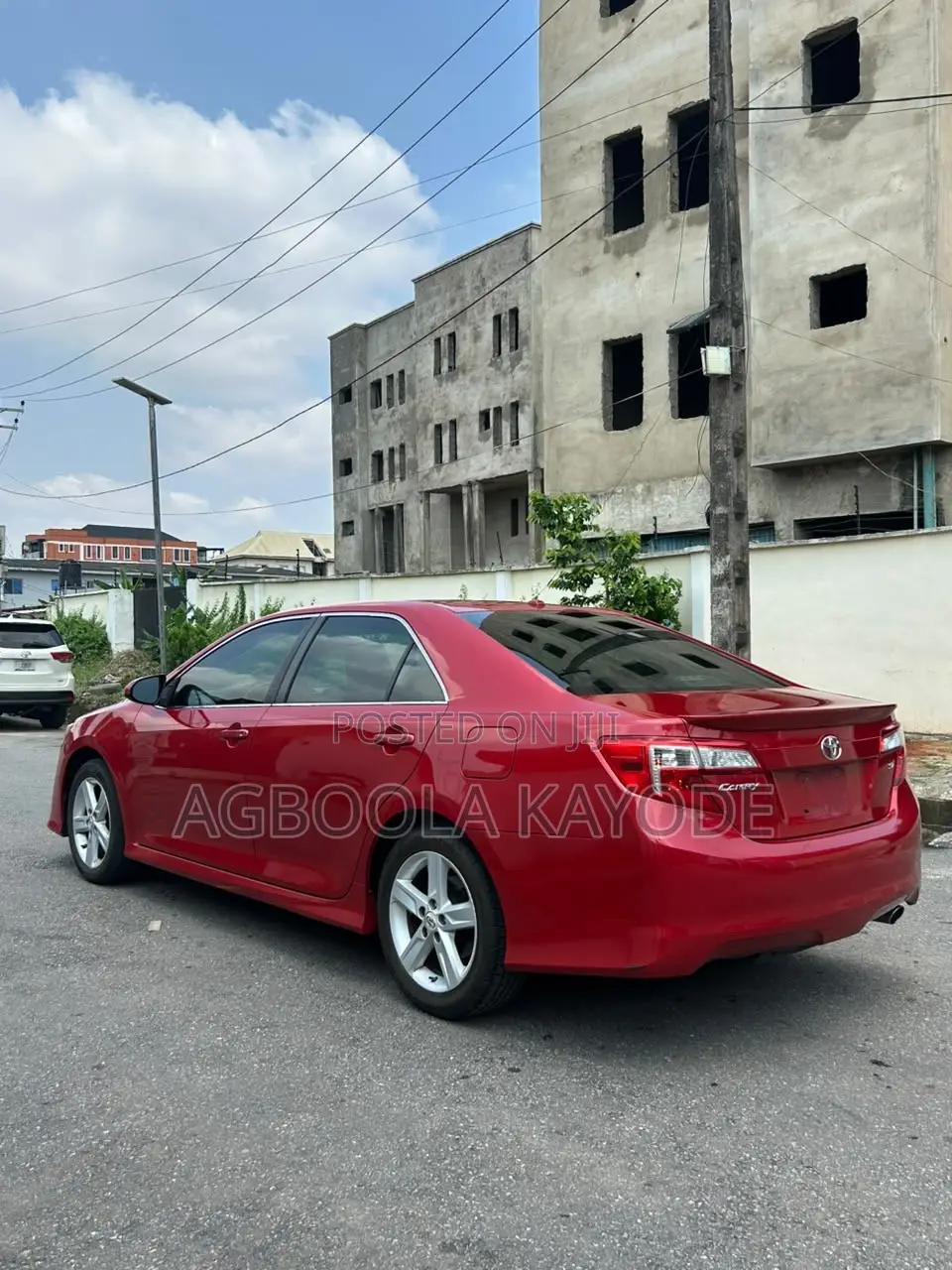 Toyota Camry 2012 Red