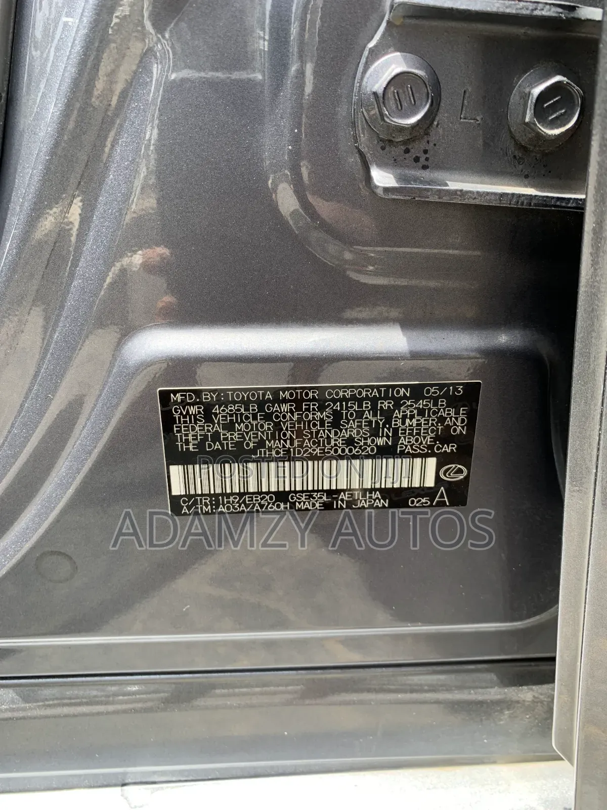 Lexus IS 2014 Gray