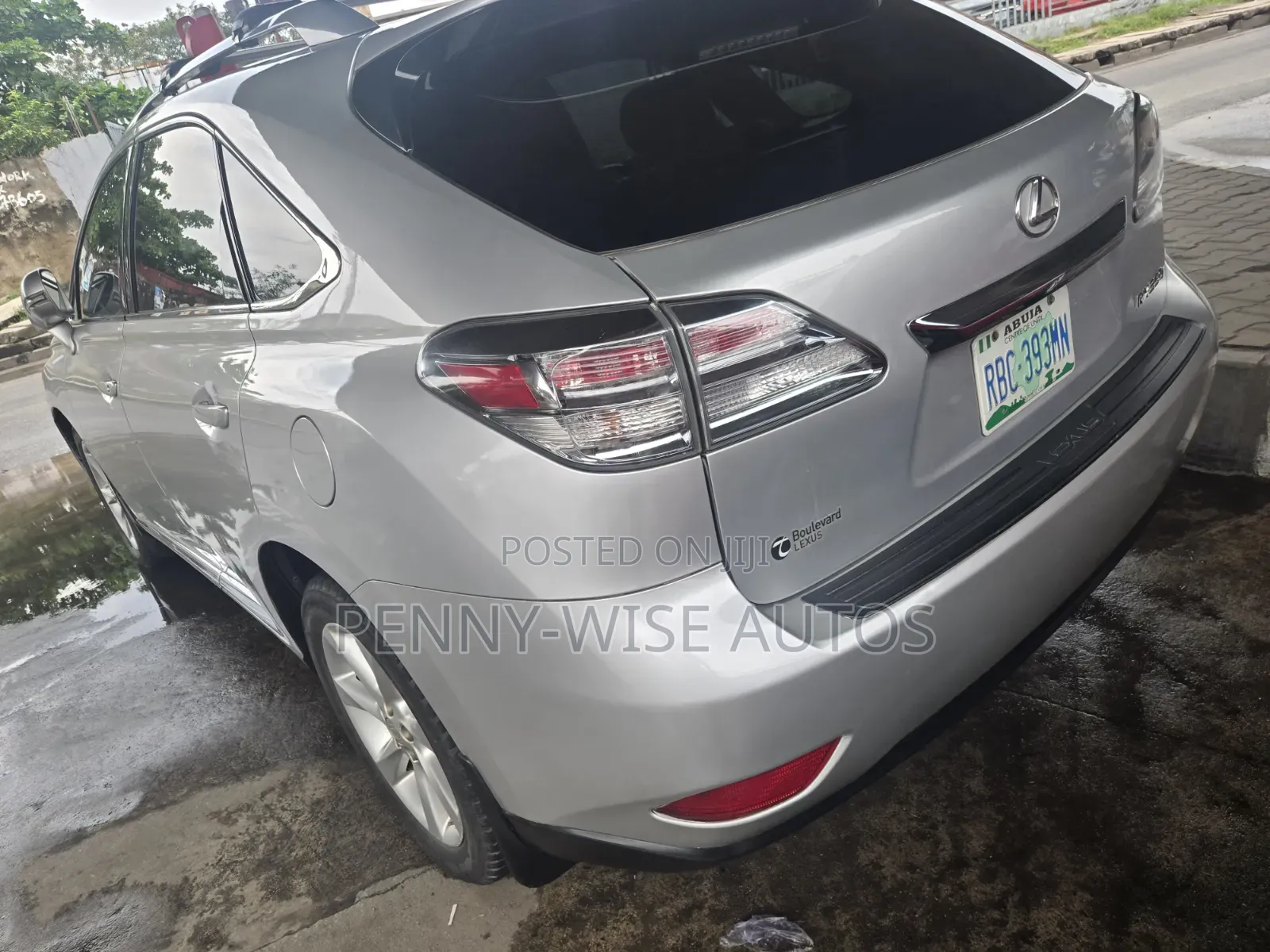 Lexus RX 350 AWD 2012 Silver