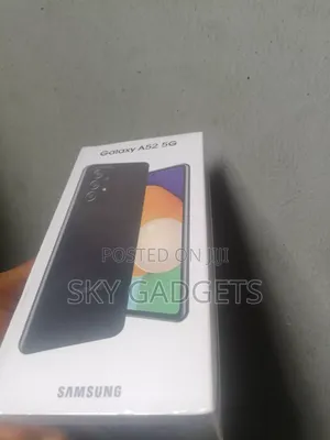 New Samsung Galaxy A52 5G 128 GB Black