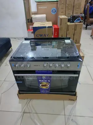 Maxi 4+2 Burner Gas Cooker – Spacious 60×90 Cooking Range