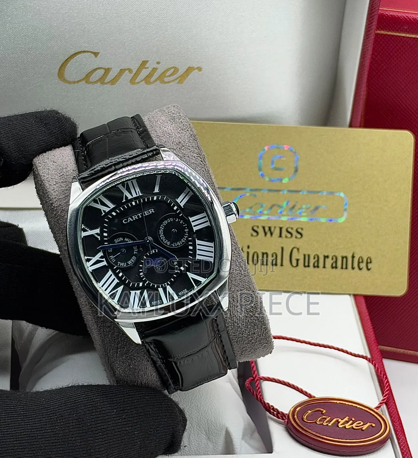 Cartier Leather Watch
Chronograph
