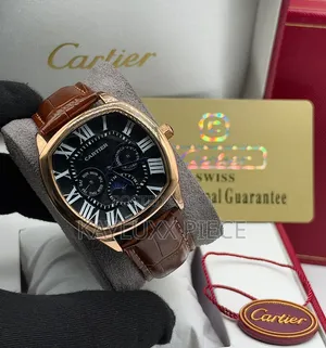 Cartier Leather Watch
Chronograph