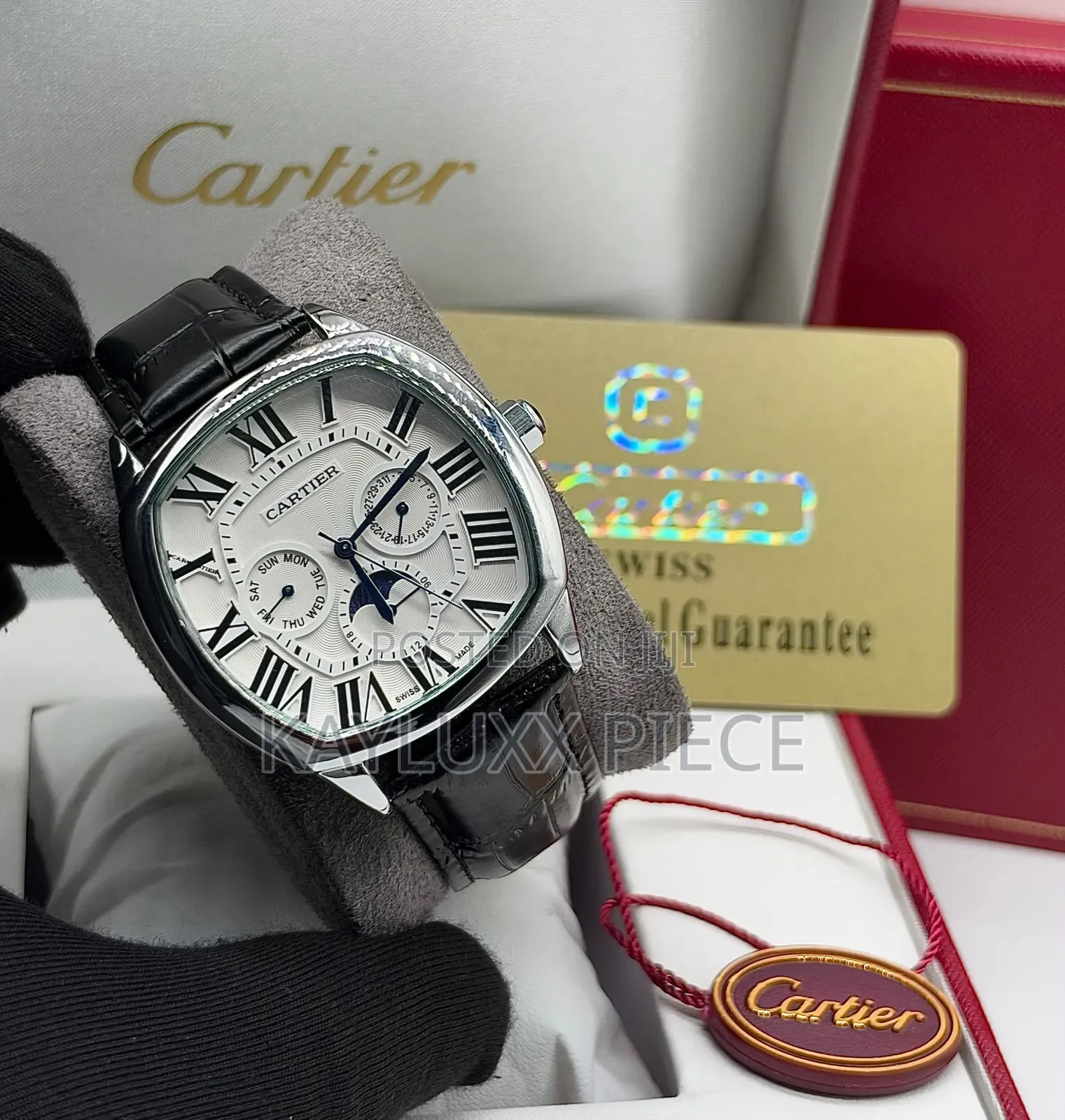 Cartier Leather Watch
Chronograph