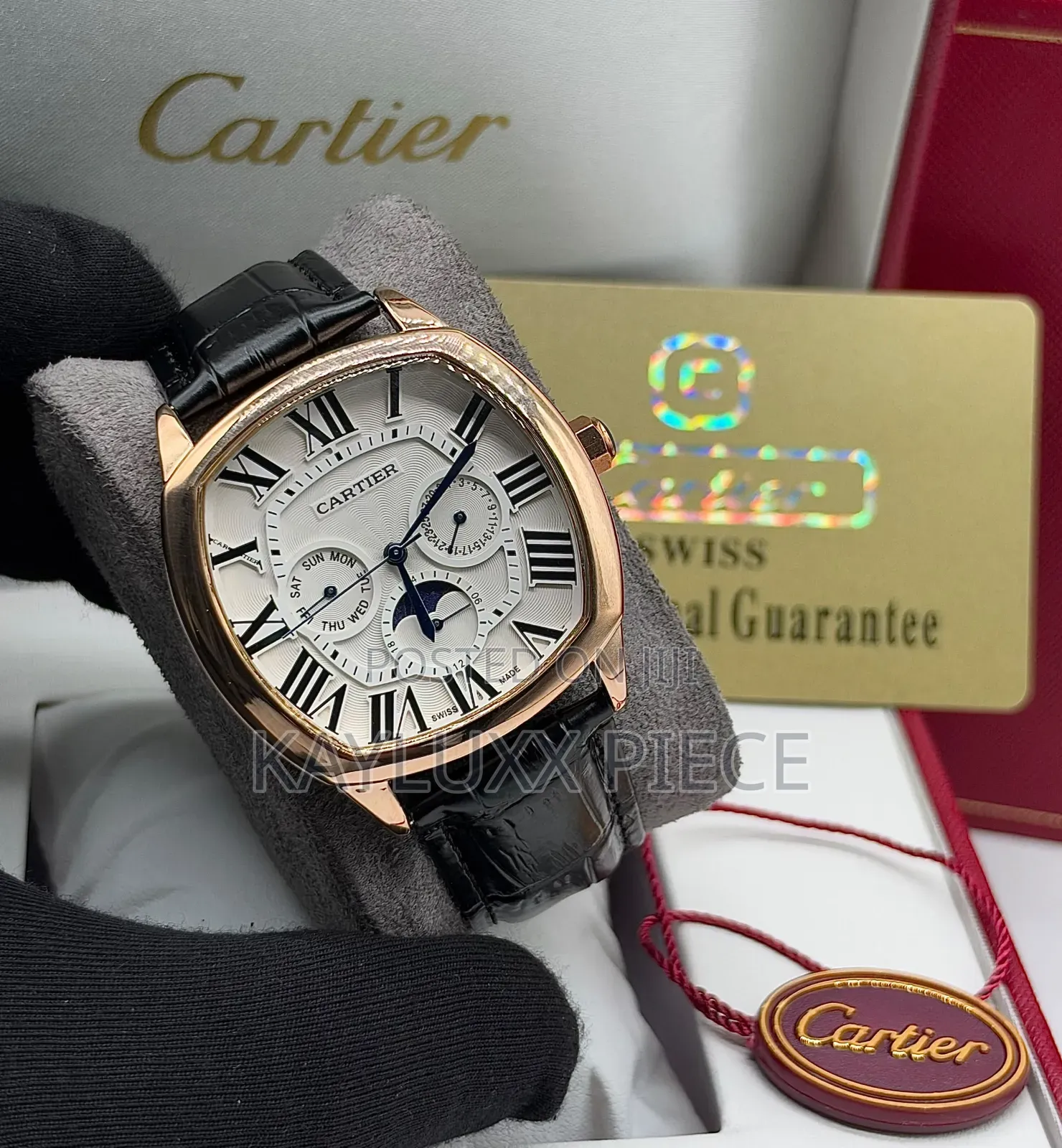 Cartier Leather Watch
Chronograph