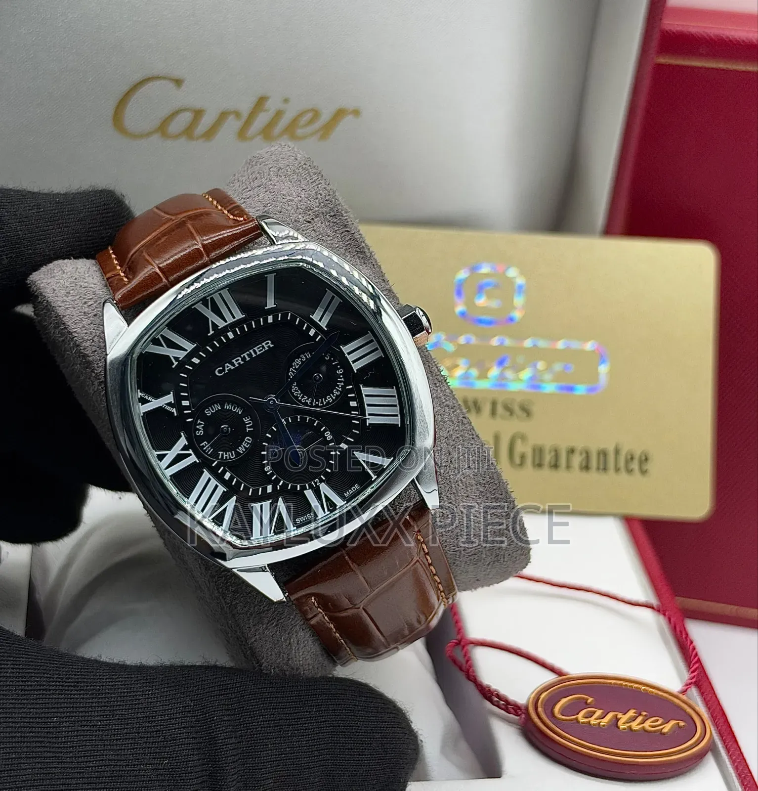 Cartier Leather Watch
Chronograph