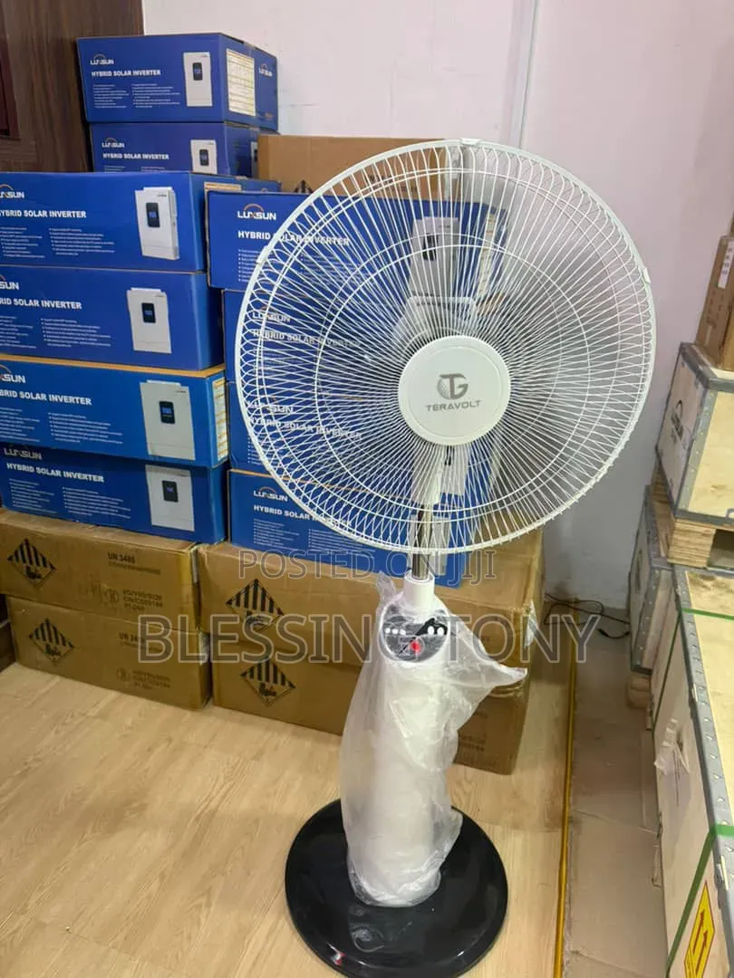 Teravolt Solar Standing Fan