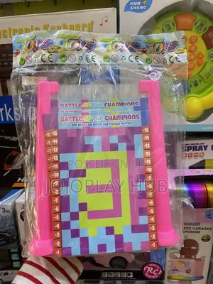 Vertical Building Block Puzzle Toy (3D Tetris Style Match Game)