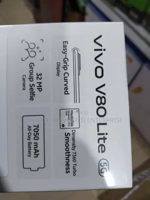New Vivo V80 Lite 256 GB White