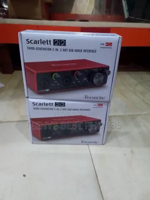 Scarlet 2i2 Third Generation 2in 2 Out USB Audio Interface