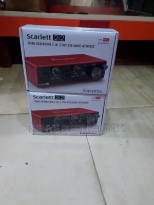 Scarlet 2i2 Third Generation 2in 2 Out USB Audio Interface