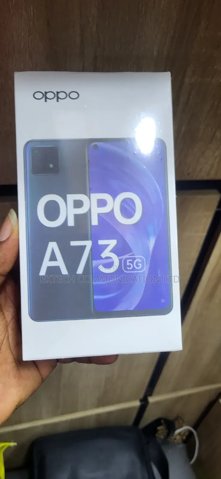 New Oppo A73 5G 256 GB Blue