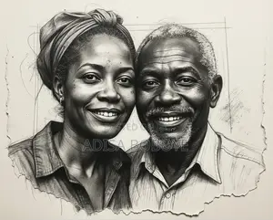 Custom Pencil Portrait From Your Photo - Abuja Gift