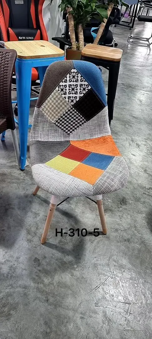 Stylish Patchwork Dining/Accent Chair – H-310-5