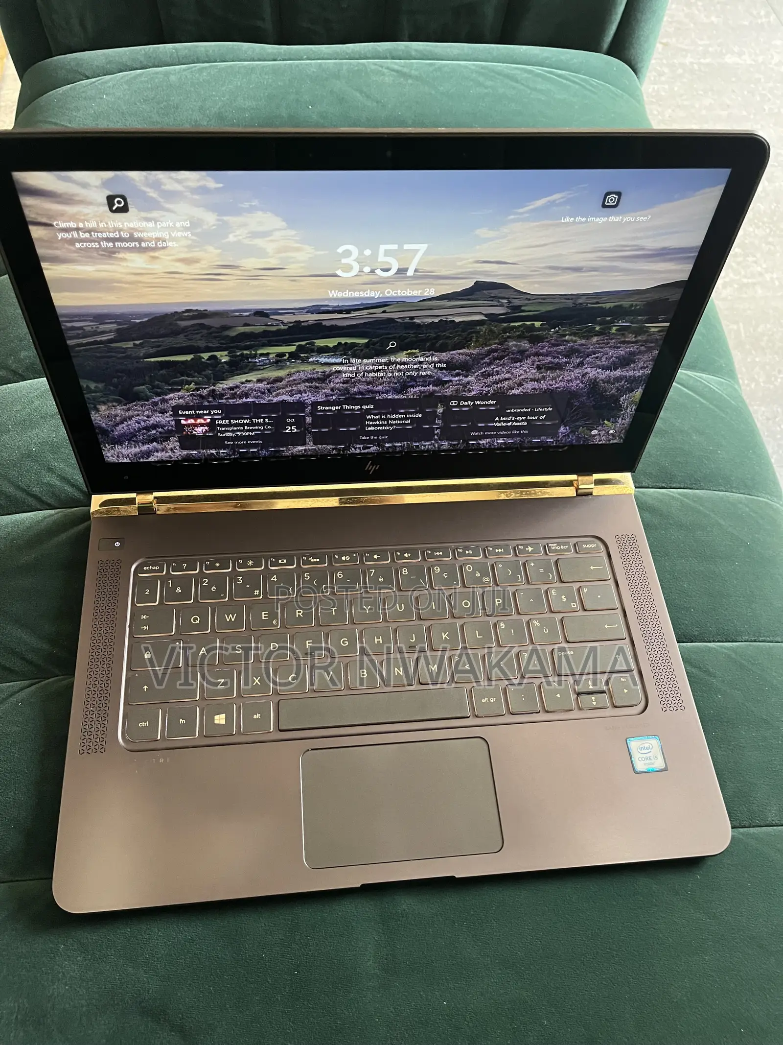Laptop HP Spectre 8GB Intel Core i5 HDD 256GB