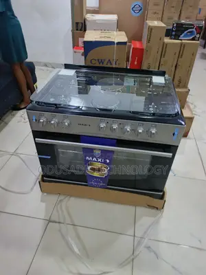 Maxi Large-Size Gas Cooker 60×90 – Grey Finish